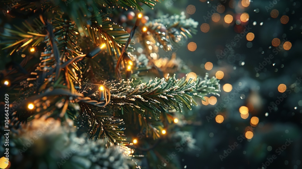 Christmas and New Year Background with Fir Branches
Christmas and New Year Background with Fir Branches