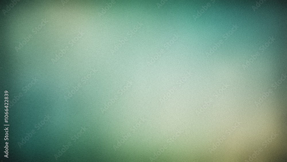 Turquoise and green gradient background featuring light leaks and a grainy texture—ideal for any project Turquoise and green gradient background featuring light leaks and a grainy texture—ideal for any project