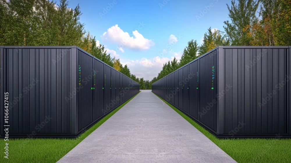Eco-Friendly Data Servers in a Natural Environment Eco-Friendly Data Servers in a Natural Environment