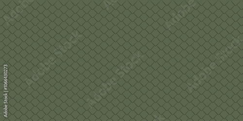 Seamless pattern of dragon scales. Snake and reptile squama. Fish and mermaid scale background. Abstract and simple dinosaur or dragon skin seamless pattern. 