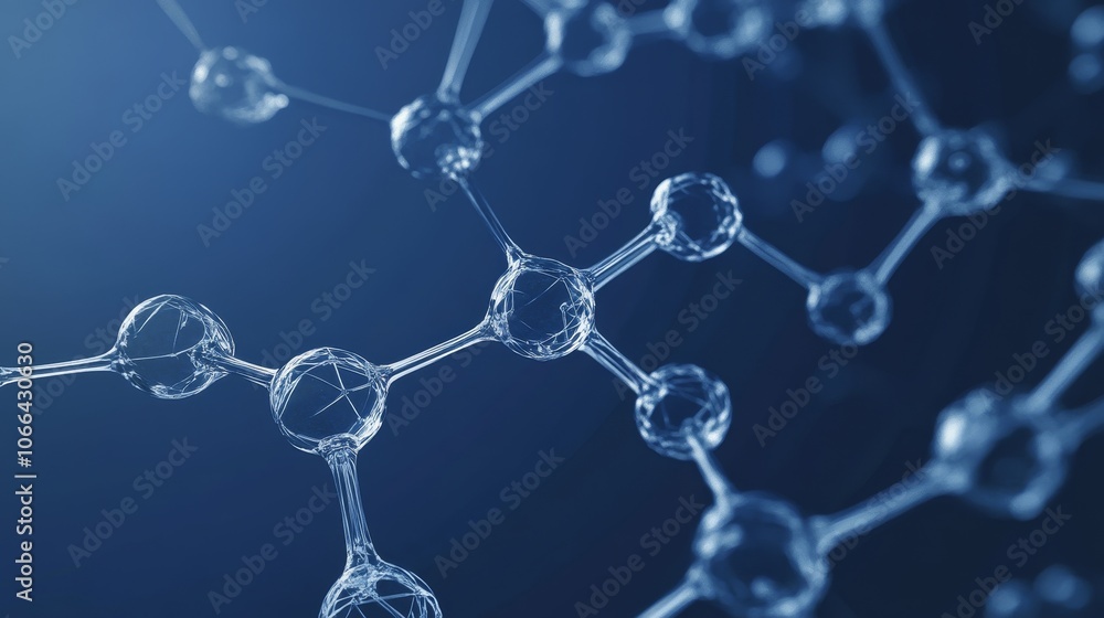 Close-up view of molecular structures, illustrating scientific concepts in chemistry and biology. Close-up view of molecular structures, illustrating scientific concepts in chemistry and biology.