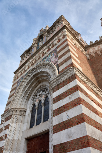 Capuchin Church of Our Lady of Lourdes in Rijeka, Croatia – Exterior View