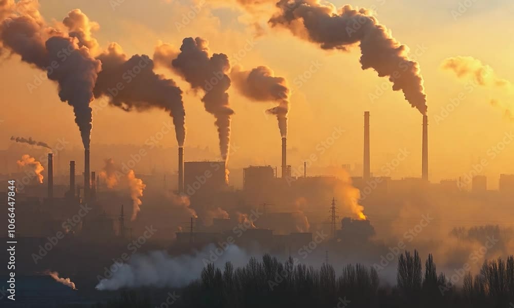 Polluted air on Earth Polluted air on Earth