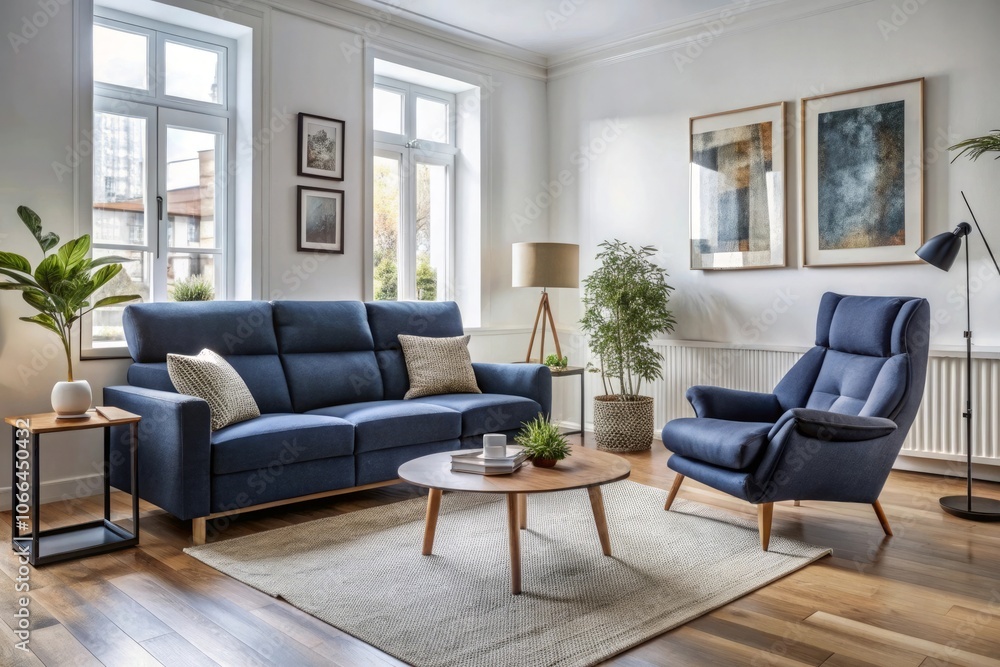 modern living room with sofa modern living room with sofa