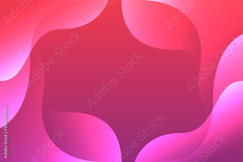 Pink And Red Abstract Background Style