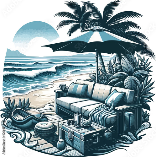Nautical Nostalgia Classic Illustration