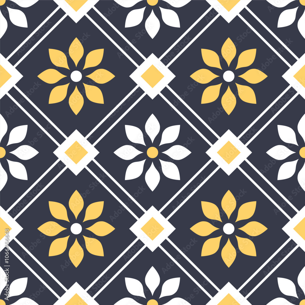 Flower geometric abstract seamless design for background, wallpaper, fabric, textile design, card , wrapping paper , notebook, carpet, diary cover, blanket, tile design, decorative, and etc. Flower geometric abstract seamless design for background, wallpaper, fabric, textile design, card , wrapping paper , notebook, carpet, diary cover, blanket, tile design, decorative, and etc.