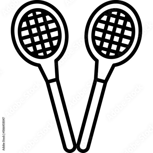 Tennis Racket Icon