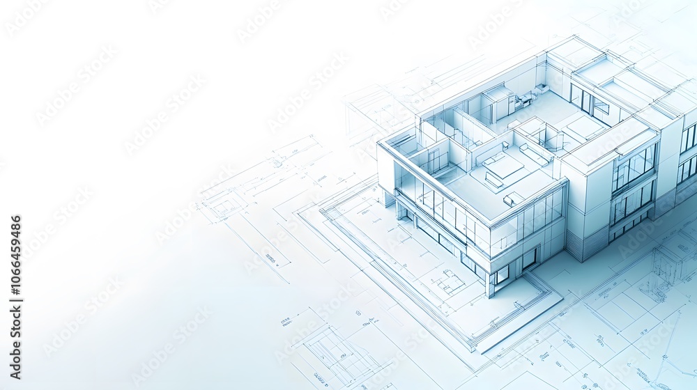 Explore a luxury urban apartment blueprint design Explore a luxury urban apartment blueprint design