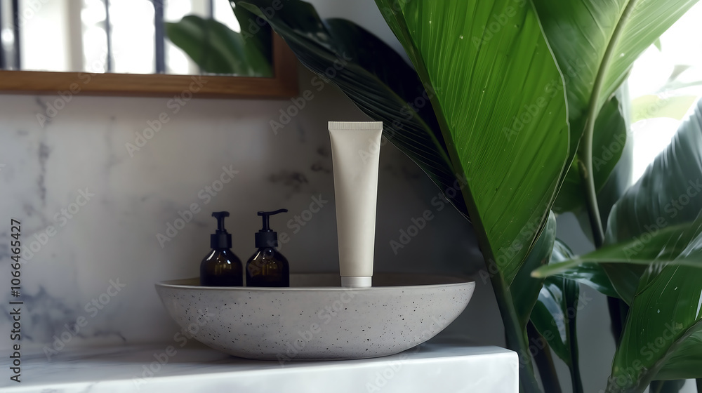Fototapeta premium Discover the Best Natural Cosmetics to Enhance Your Skincare Routine with Eco-Friendly Products