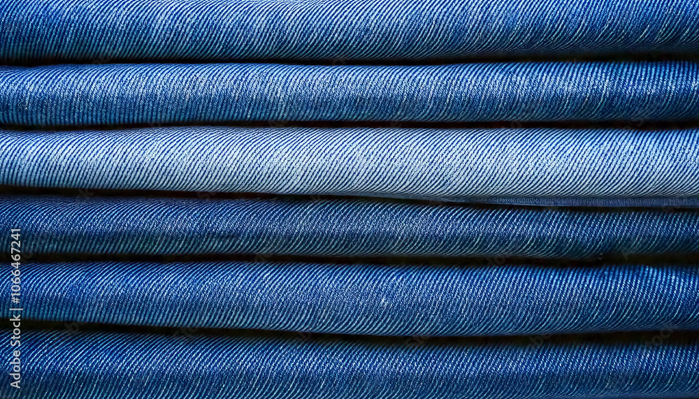 Layers of blue denim textures Layers of blue denim textures