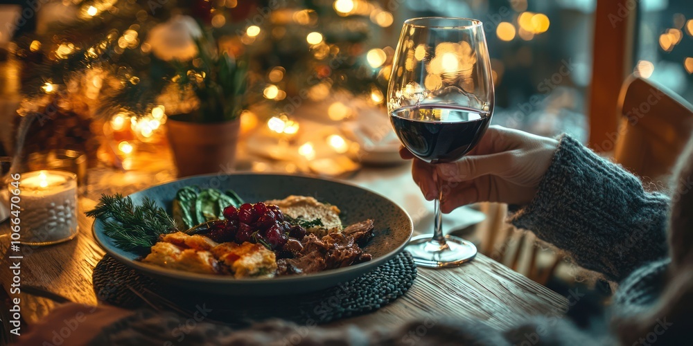 a cozy dining scene with a beautifully plated dish alongside a glass of wine. Highlight the colors and textures of both the food and the wine, emphasizing the art of pairing flavors. a cozy dining scene with a beautifully plated dish alongside a glass of wine. Highlight the colors and textures of both the food and the wine, emphasizing the art of pairing flavors.