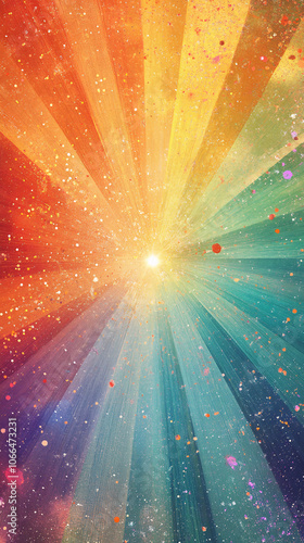 Fantastic, abstract and spiritual background image.generated by AI	