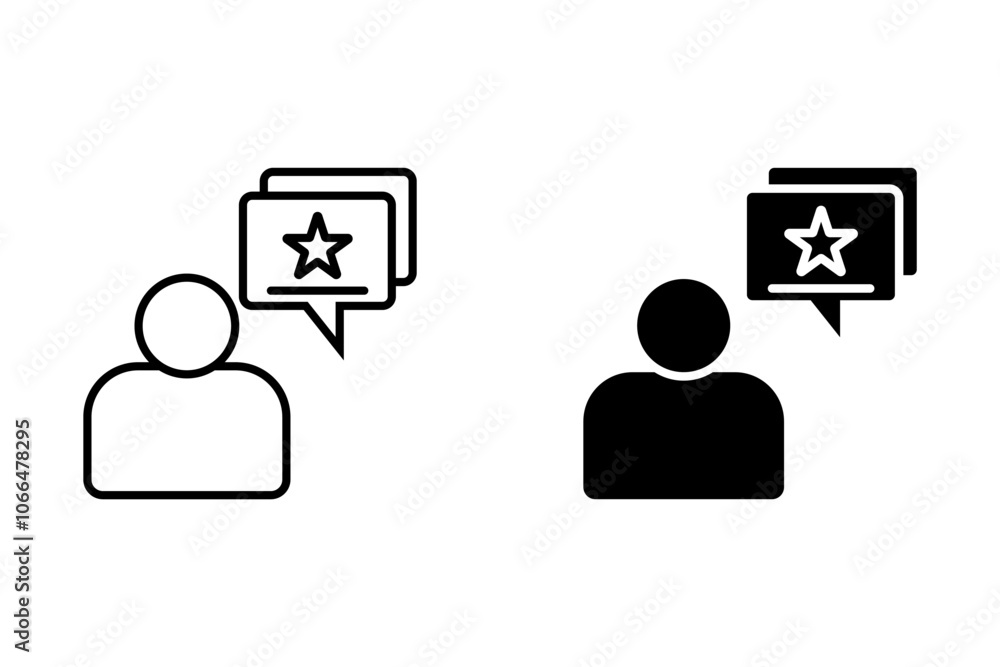 Customer experience feedback message doodle icon. Client positive star message hand drawn sketch style icon. Service experience feedback doodle drawing Customer experience feedback message doodle icon. Client positive star message hand drawn sketch style icon. Service experience feedback doodle drawing