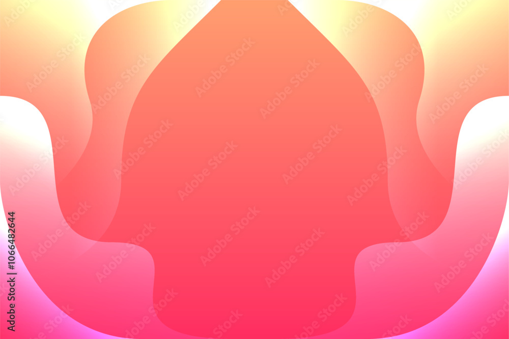 Fototapeta premium Yellow And Pink Abstract Background Style