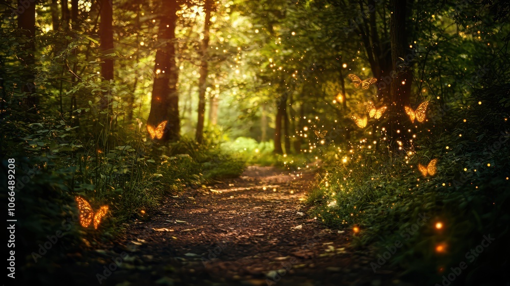 a mystical forest filled with enchanting creatures, glowing plants, and a magical atmosphere. Use rich colors and intricate details to bring the scene to life, evoking a sense of wonder. a mystical forest filled with enchanting creatures, glowing plants, and a magical atmosphere. Use rich colors and intricate details to bring the scene to life, evoking a sense of wonder.