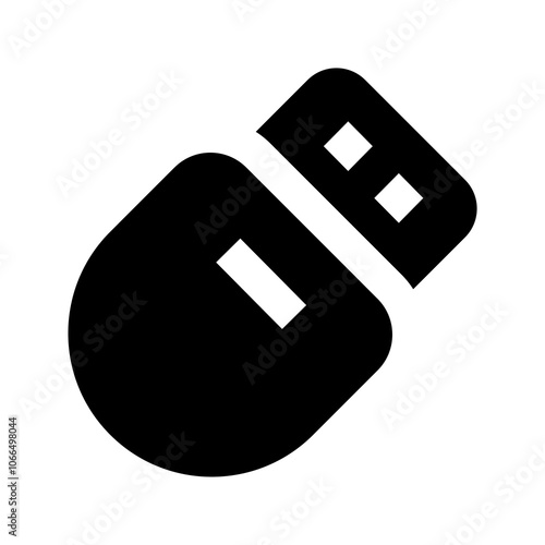 Usb dongle icon. usb dongle, usb, wireless, flashdisk, dongle, storage, computer, receiver, adapter, connection. Vector icon illustration photo