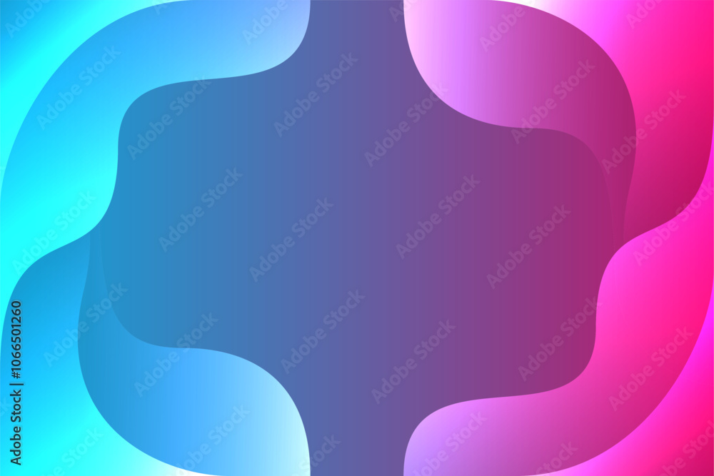 Obraz premium Blue And Pink Abstract Background Style