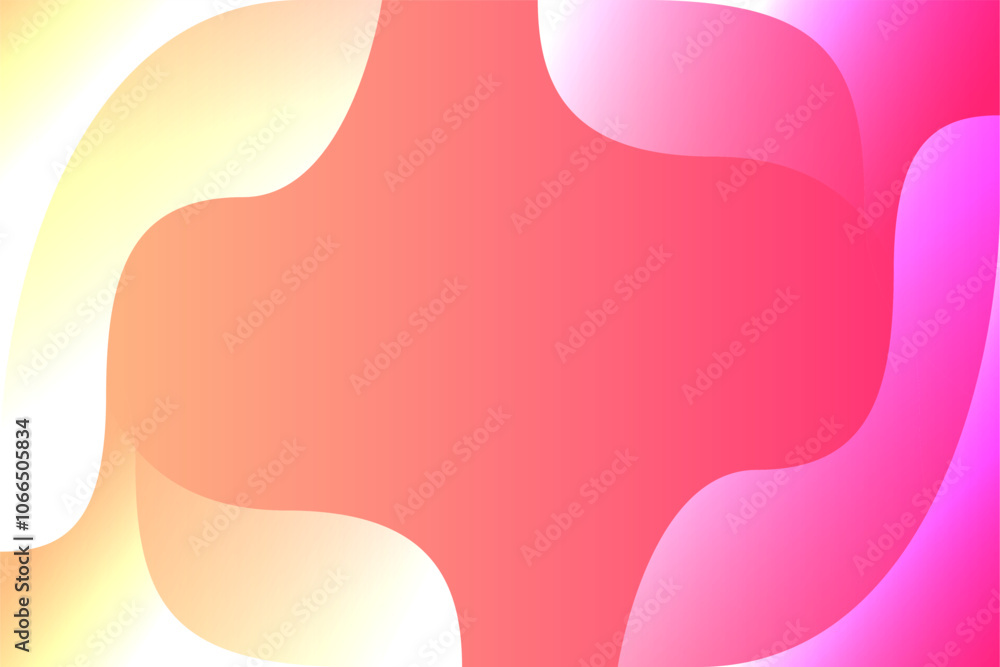Yellow And Pink Abstract Background Style Yellow And Pink Abstract Background Style