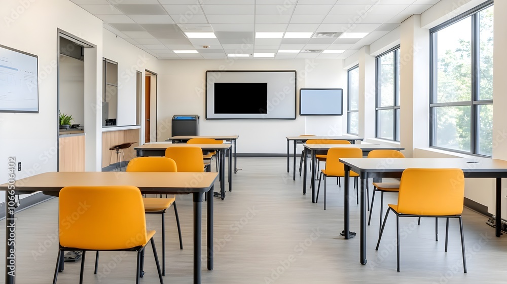 Modern Classroom Interior Design Modern Classroom Interior Design