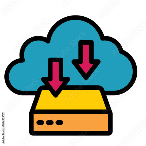 Cloud Computing Icon