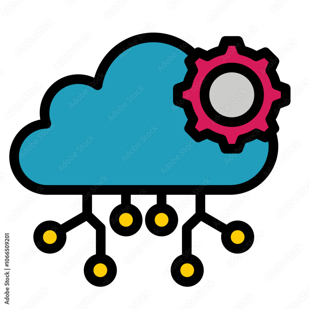 Cloud Computing Icon