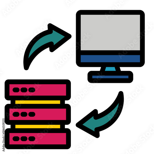 Data Transfer Icon