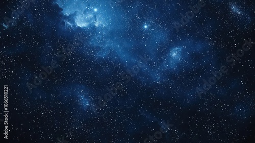 A rich, dark blue wallpaper featuring a subtle starry night pattern, perfect for creating a cozy and soothing atmosphere in a bedroom or study.