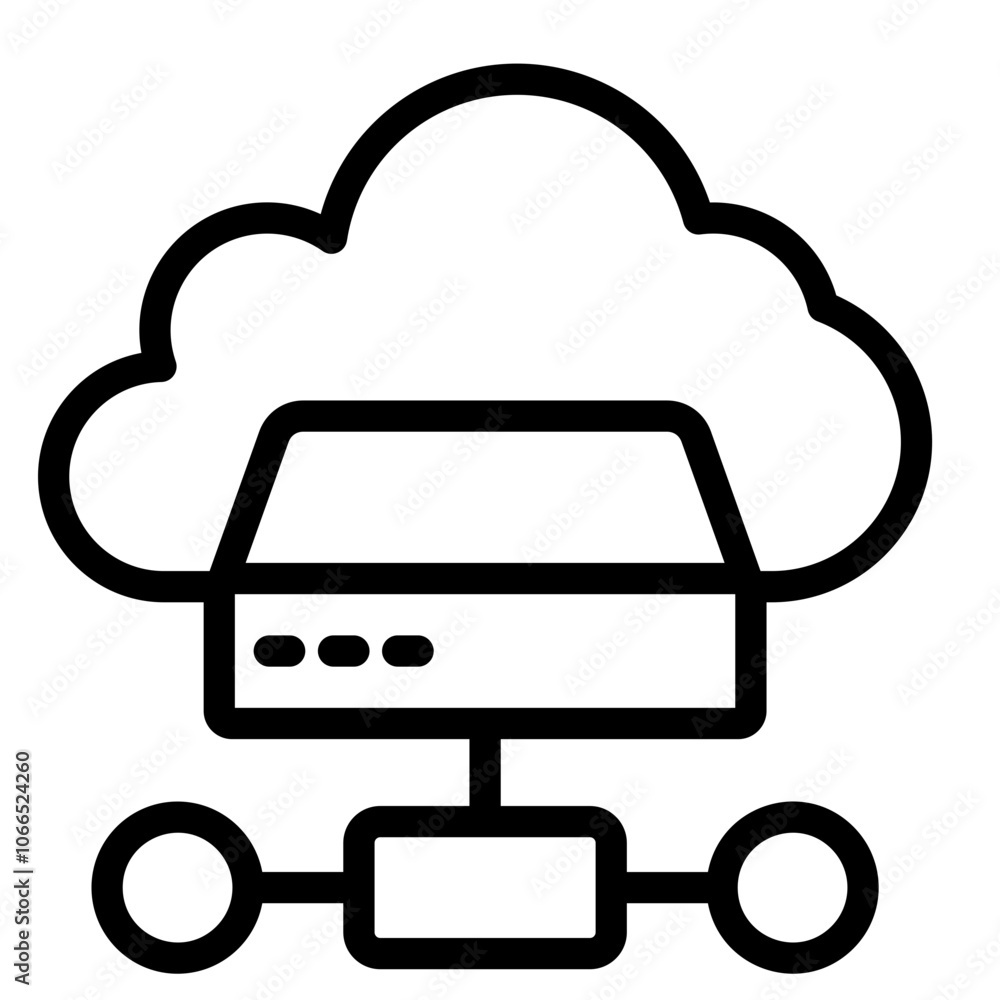 Cloud Computing Icon Cloud Computing Icon