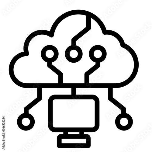 Cloud Computing Icon