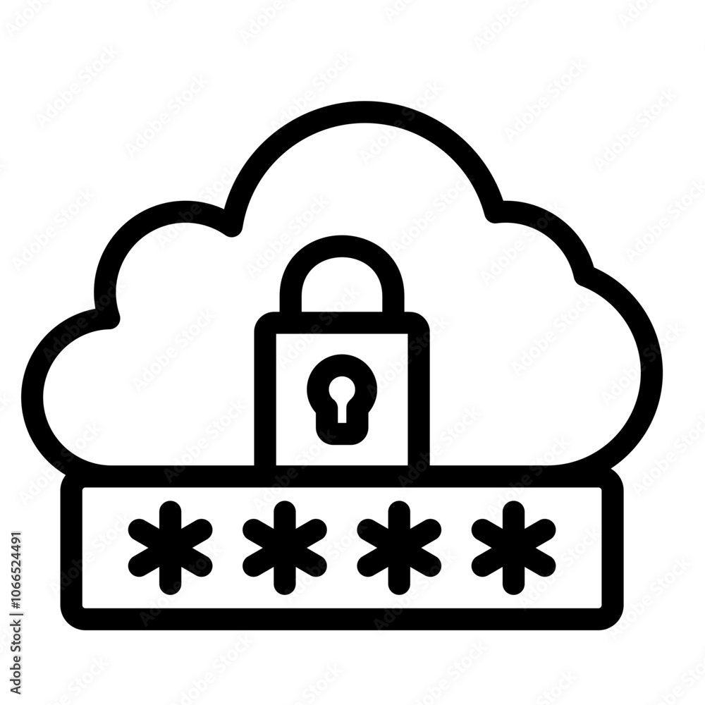 Secure Data Icon Secure Data Icon
