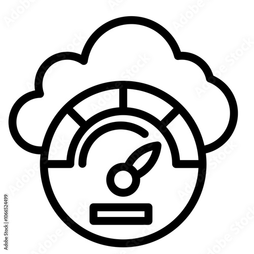 Cloud Computing Icon