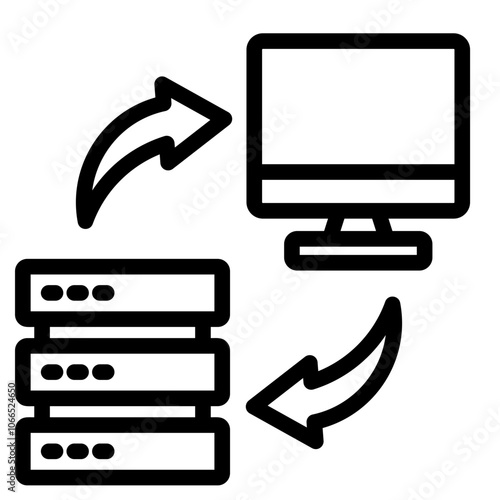 Data Transfer Icon