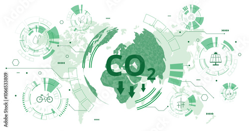 Reduce CO2 emissions to limit global warming. Lower CO2 levels with sustainable development of renewable energy, planting tree, and green energy to stop climate change.	