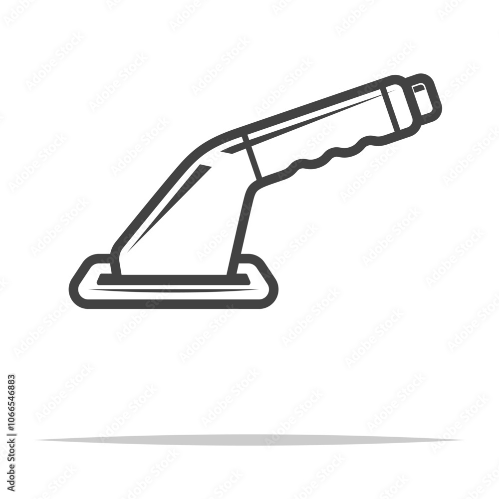 Emergency brake or handbrake icon transparent vector isolated Emergency brake or handbrake icon transparent vector isolated