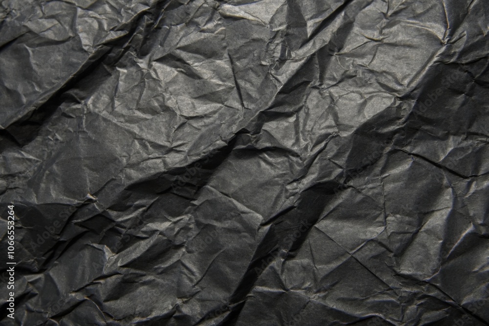 Creased Black Paper Texture Creased Black Paper Texture