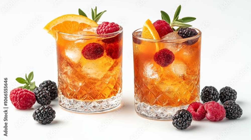Refreshing Sangria with Mixed Berries and Citrus Slices Refreshing Sangria with Mixed Berries and Citrus Slices