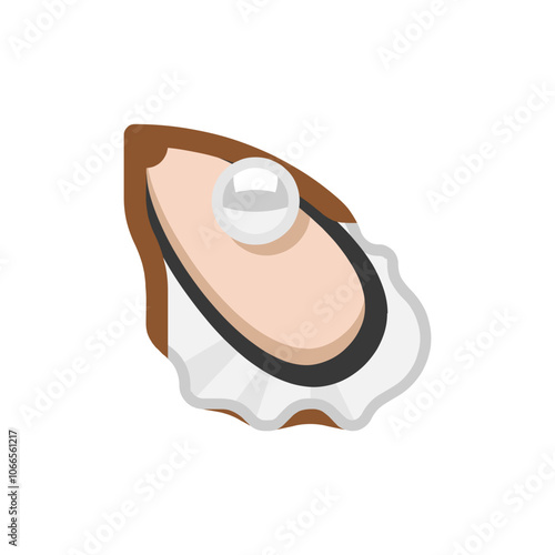 Oyster with Pearl Emoji
