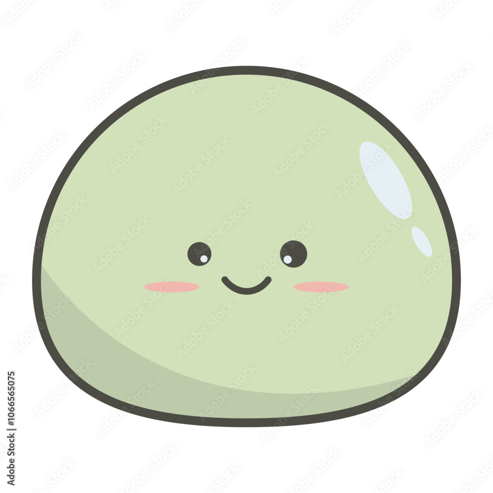 Cute Mochi Illustration Cute Mochi Illustration