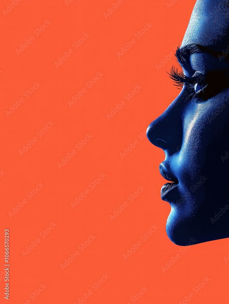 Discover the Artistic Beauty of Silhouetted Profiles Against Bold Backgrounds Discover the Artistic Beauty of Silhouetted Profiles Against Bold Backgrounds
