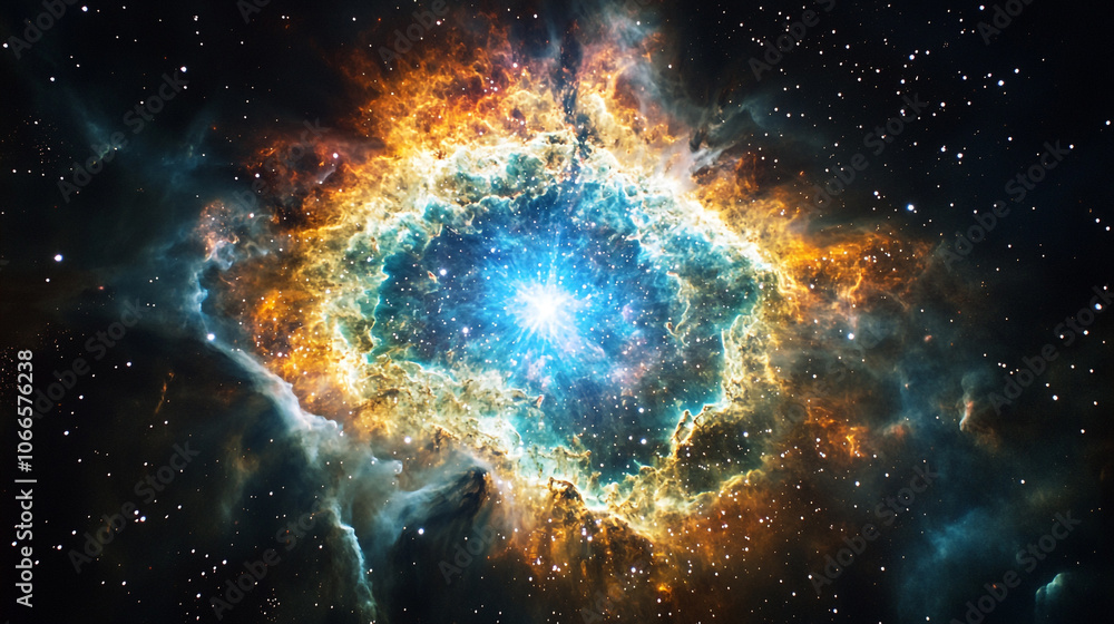 A breathtaking view of the nebula showcasing vibrant colors and stars in a distant galaxy A breathtaking view of the nebula showcasing vibrant colors and stars in a distant galaxy