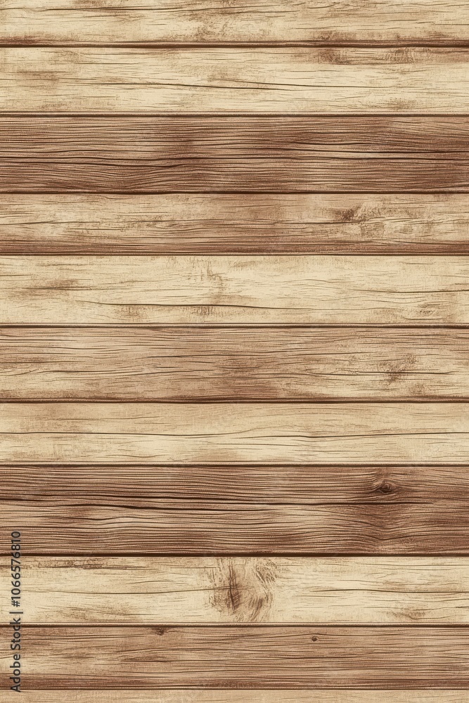 Fototapeta premium Beige Wooden Texture Seamless Background