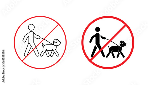 no pets allowed icon sign vector