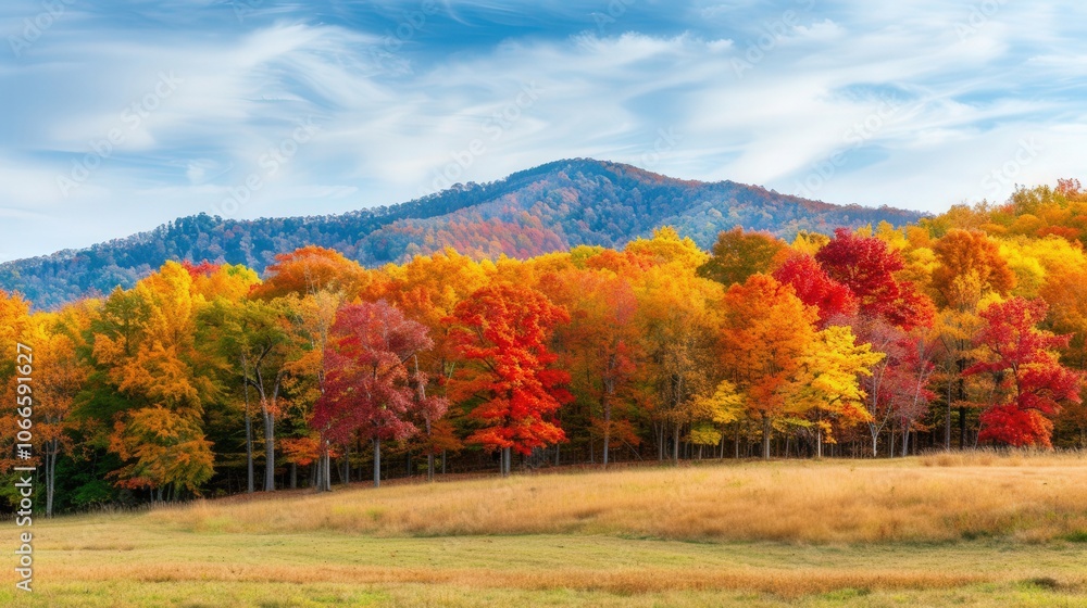 Vibrant Autumn Serenity, a breathtaking view of colorful trees against a majestic mountain backdrop, capturing the tranquil essence of fall's beauty and richness. Vibrant Autumn Serenity, a breathtaking view of colorful trees against a majestic mountain backdrop, capturing the tranquil essence of fall's beauty and richness.