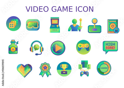 Icons for Video Game Theme