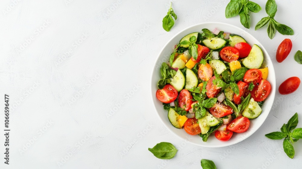 Colorful Ceviche Plate with Fresh Ingredients Colorful Ceviche Plate with Fresh Ingredients
