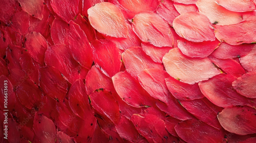 Textured background created with fresh sliced watermelon Textured background created with fresh sliced watermelon