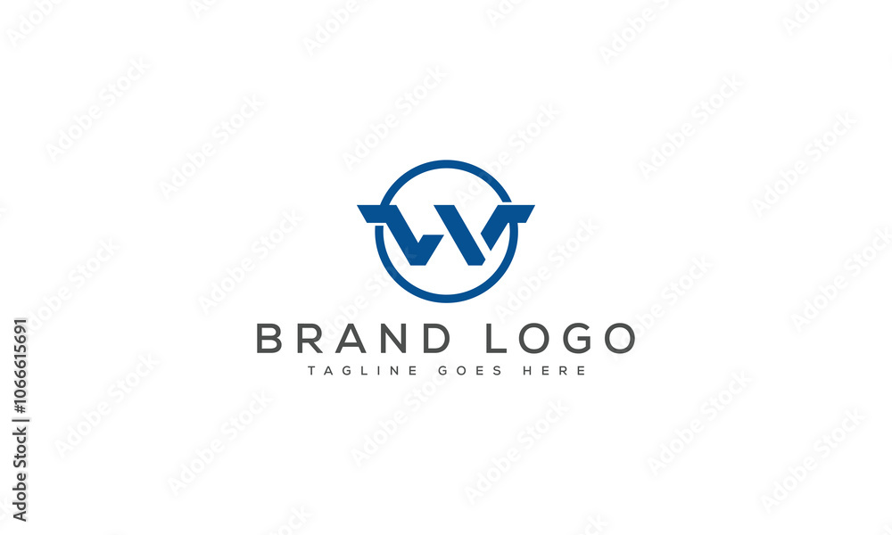 letter W logo design vector template design for brand. letter W logo design vector template design for brand.