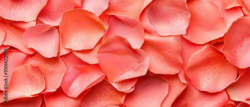 A close-up image of soft pink rose petals densely layered, creating a romantic and delicate aesthetic.