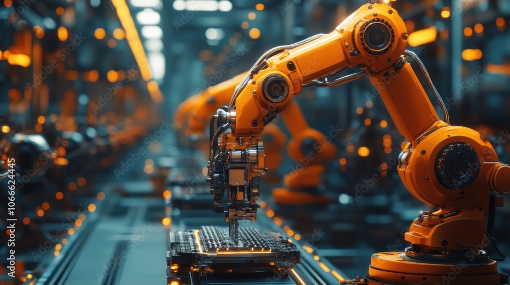 A machine capable of automating production in an advanced production line A machine capable of automating production in an advanced production line